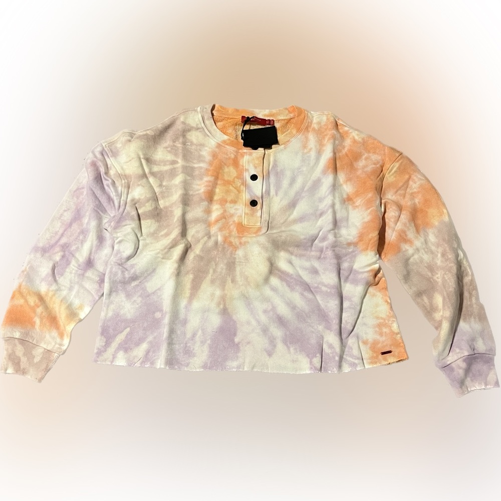 NWT Tie-died n:philanthropy cropped sweatshirt